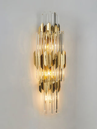 Abrahamson Nordic Art Trois Couches Cristal Luminaire Mural-Luire