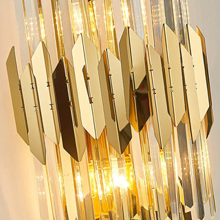 Abrahamson Nordic Art Trois Couches Cristal Luminaire Mural-Luire