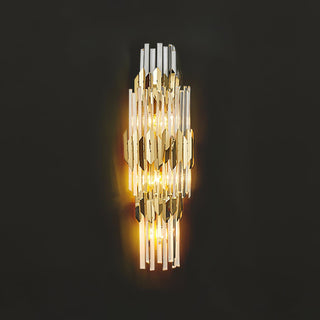 Abrahamson Nordic Art Trois Couches Cristal Luminaire Mural-Luire