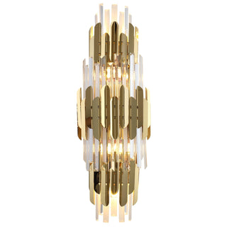 Abrahamson Nordic Art Trois Couches Cristal Luminaire Mural-Luire