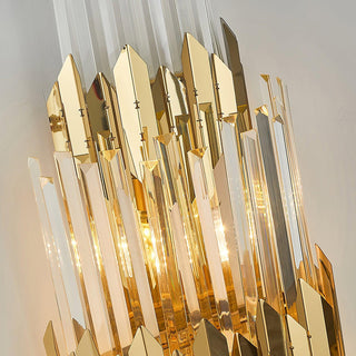 Abrahamson Nordic Art Trois Couches Cristal Luminaire Mural-Luire