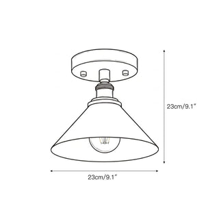 Aureleon Plafonnier en Laiton Design Minimaliste