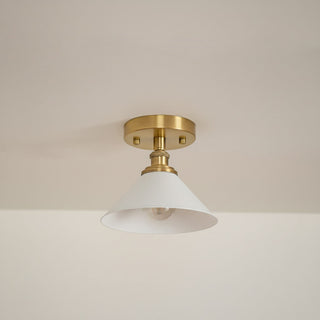 Aureleon Plafonnier en Laiton Design Minimaliste