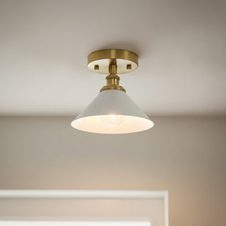 Aureleon Plafonnier en Laiton Design Minimaliste
