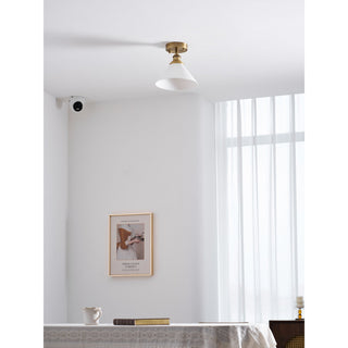 Aureleon Plafonnier en Laiton Design Minimaliste