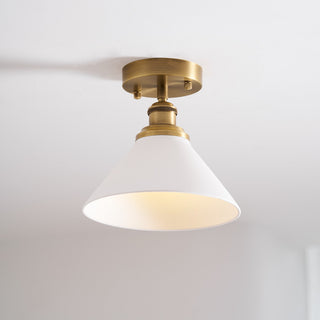 Aureleon Plafonnier en Laiton Design Minimaliste