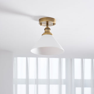 Aureleon Plafonnier en Laiton Design Minimaliste