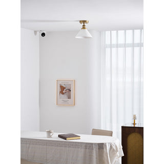 Aureleon Plafonnier en Laiton Design Minimaliste