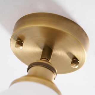 Aureleon Plafonnier en Laiton Design Minimaliste