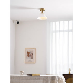 Aureleon Plafonnier en Laiton Design Minimaliste