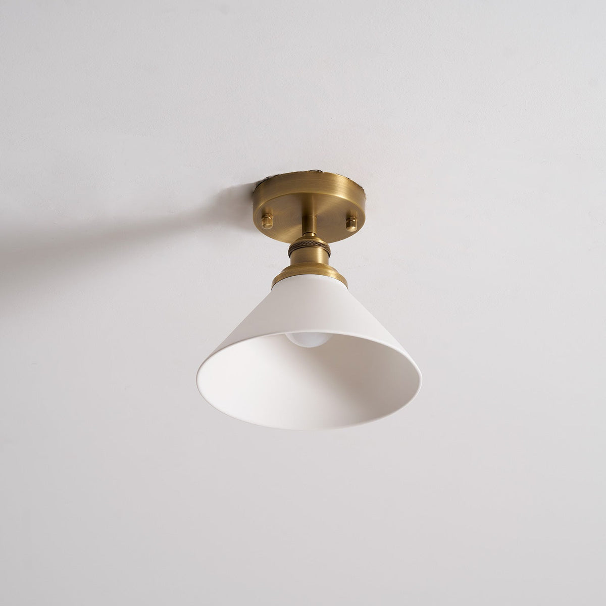 Aureleon Plafonnier en Laiton Design Minimaliste