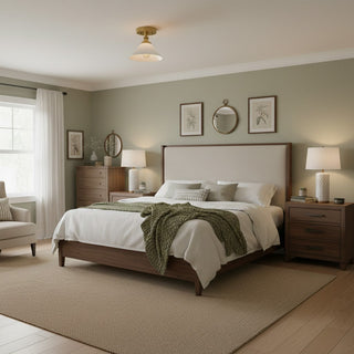 Aureleon Plafonnier en Laiton Design Minimaliste