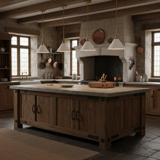 Soluenne Suspension en Laiton Contemporaine