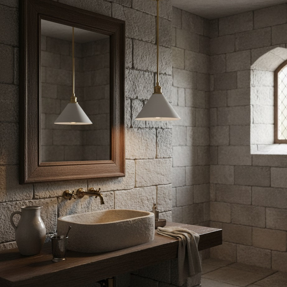 Soluenne Suspension en Laiton Contemporaine