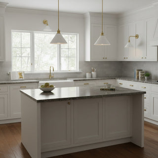 Soluenne Suspension en Laiton Contemporaine