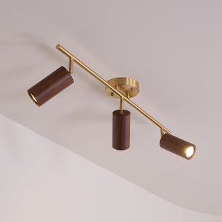 Liora Plafonnier sur Rail en Bois-Luire