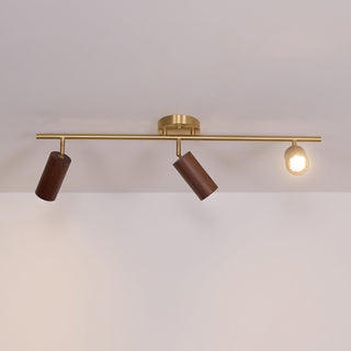 Liora Plafonnier sur Rail en Bois-Luire