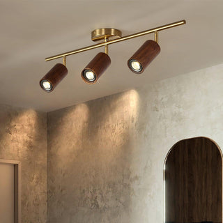 Liora Plafonnier sur Rail en Bois-Luire