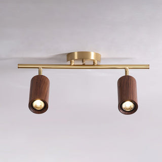 Liora Plafonnier sur Rail en Bois-Luire