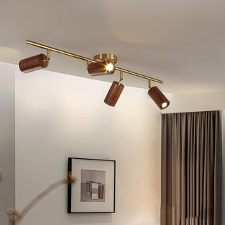 Liora Plafonnier sur Rail en Bois-Luire