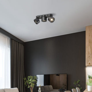 Nylaeara Lampe Plafonnier Pliable Rotatif Trois Têtes