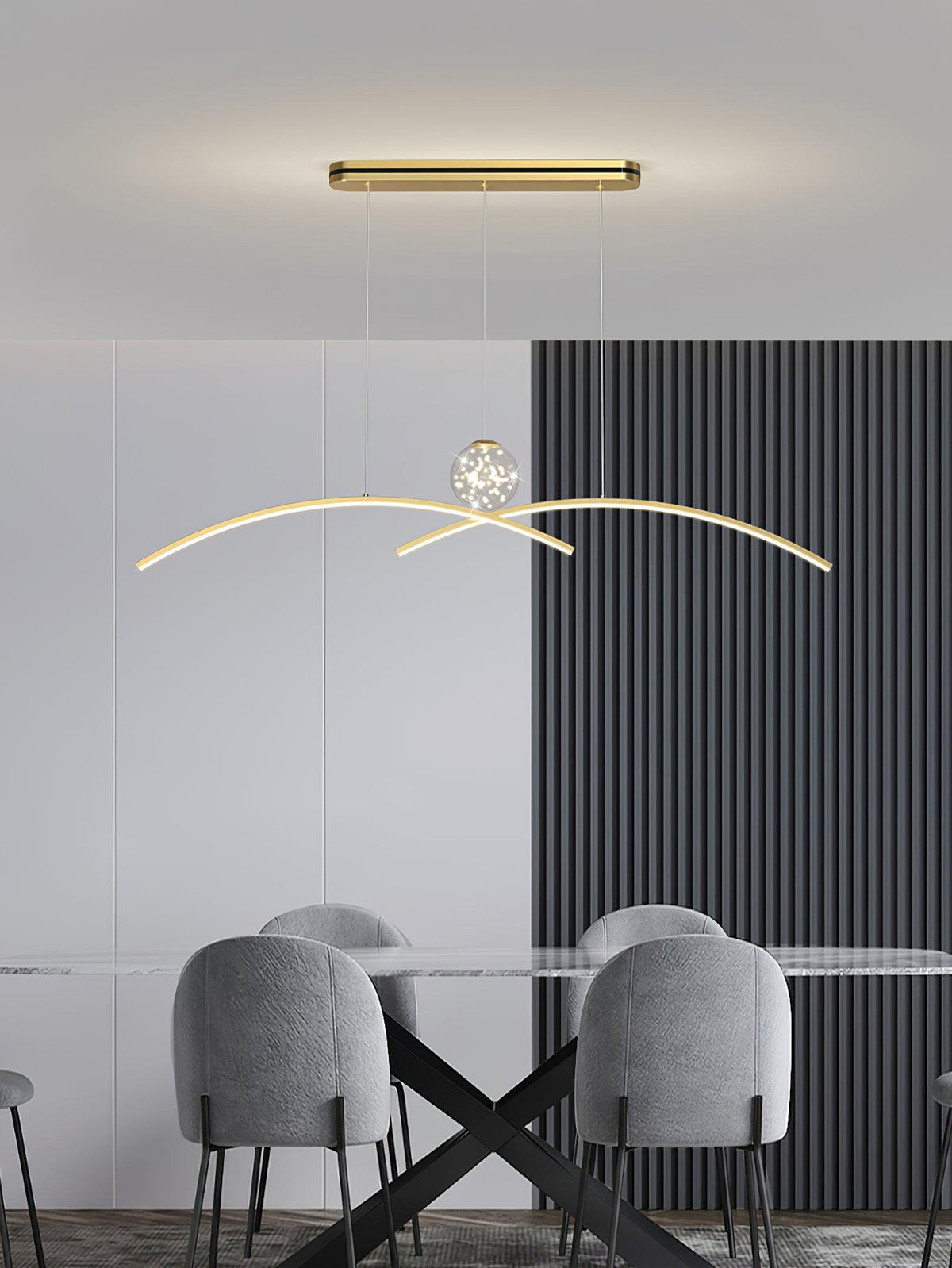Lumosin Suspension Lampe Minimaliste en Acrylique