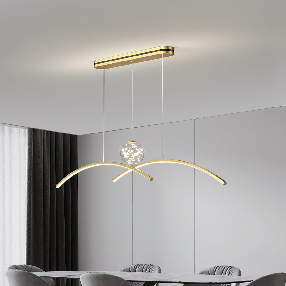 Lumosin Suspension Lampe Minimaliste en Acrylique