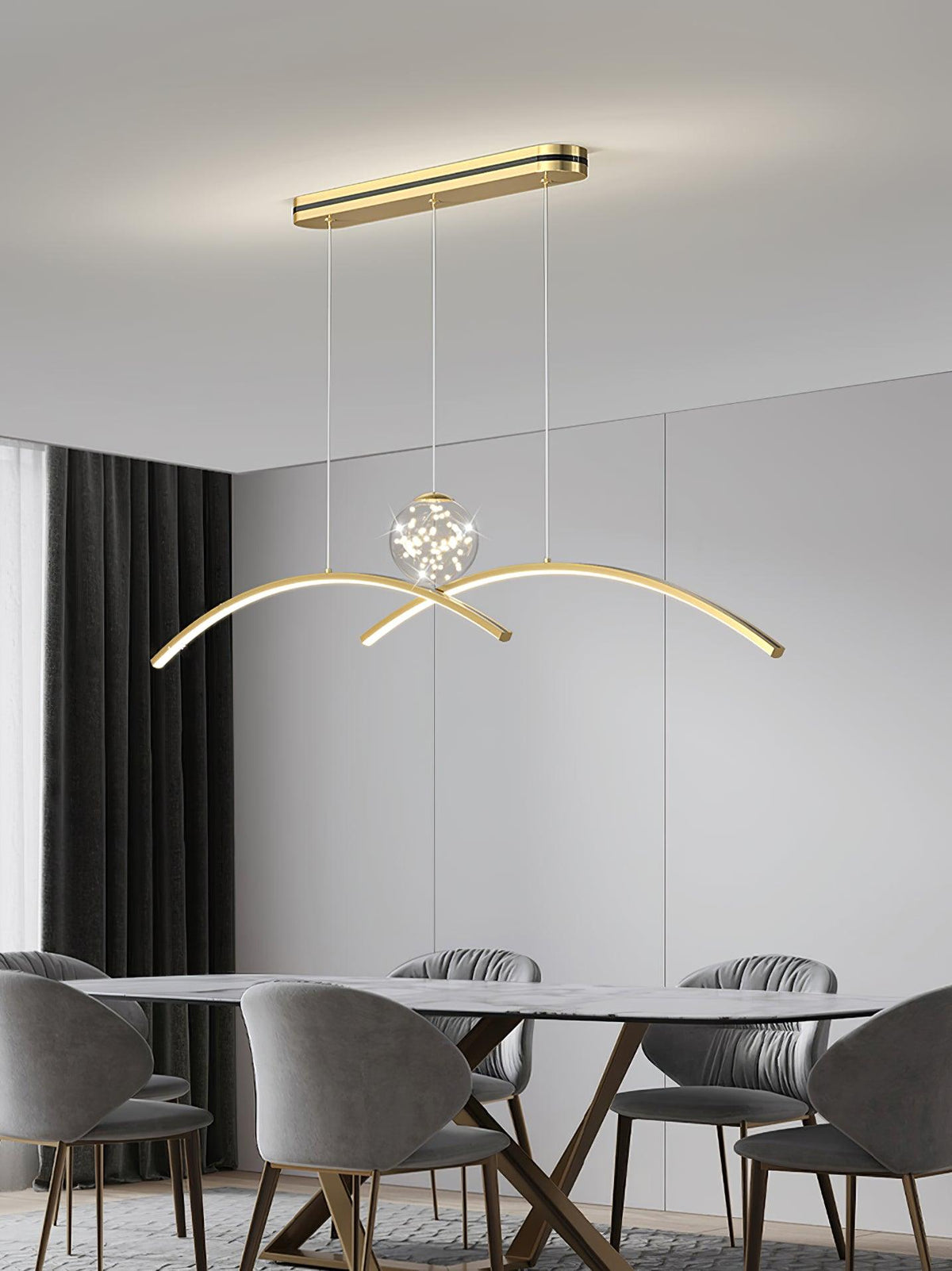 Lumosin Suspension Lampe Minimaliste en Acrylique