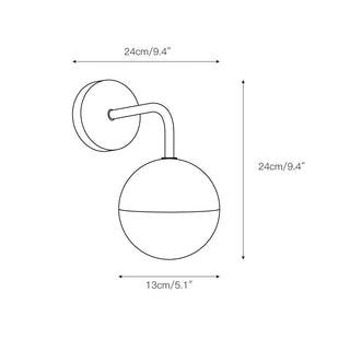Ivmarila Moderne Minimaliste Travertin Applique Murale