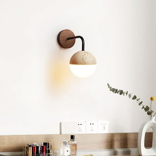 Ivmarila Moderne Minimaliste Travertin Applique Murale