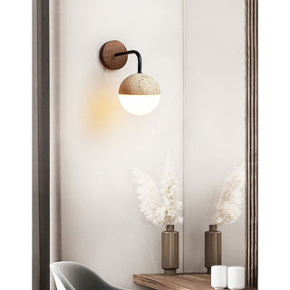Ivmarila Moderne Minimaliste Travertin Applique Murale