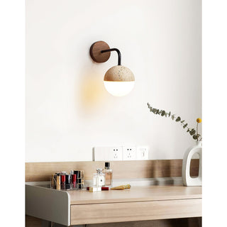 Ivmarila Moderne Minimaliste Travertin Applique Murale