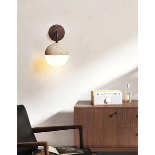 Ivmarila Moderne Minimaliste Travertin Applique Murale