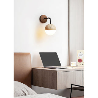Ivmarila Moderne Minimaliste Travertin Applique Murale