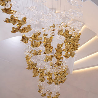 Vecarisra Suspension Lampes Art Verre Tidal Luxe