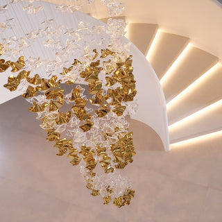 Vecarisra Suspension Lampes Art Verre Tidal Luxe
