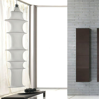 Tiered Column Pendant Light-Neutral Decor