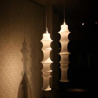 Tiered Column Pendant Light-Neutral Decor