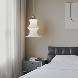 Tiered Column Pendant Light-Neutral Decor