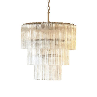 Aurora Lustre en Verre de Luxe