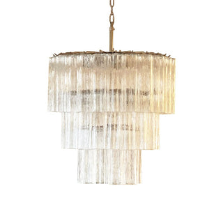 Aurora Lustre en Verre de Luxe