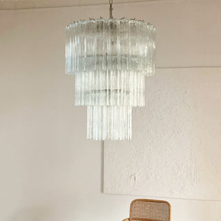 Aurora Lustre en Verre de Luxe