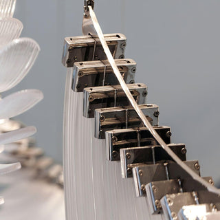 Tiered Lustre Palmettes Luxueux Postmoderne