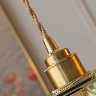 Tiffany Moderne LED Suspension Verre Chambre À Coucher