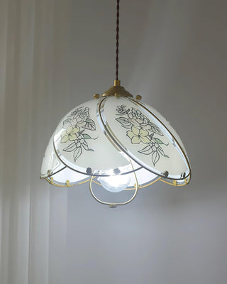 Sfera Suspension Vintage en Verre-Luire