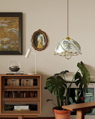 Sfera Suspension Vintage en Verre-Luire