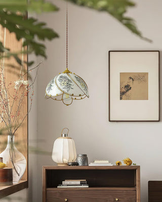 Sfera Suspension Vintage en Verre-Luire