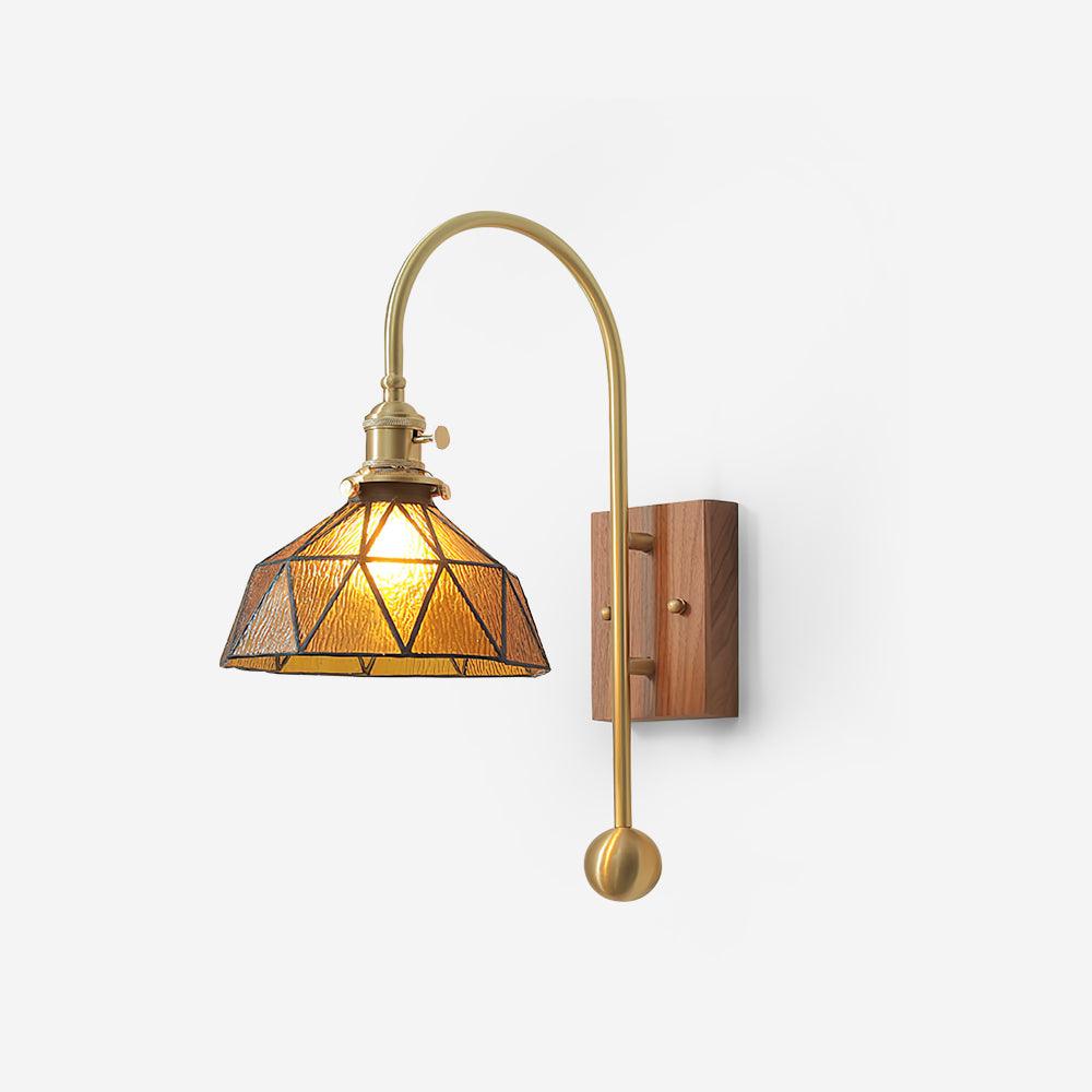 Vorelle Vintage Stained Wall Light-Neutral Decor