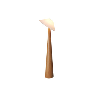 Apex Lampadaire en Bois Taperé