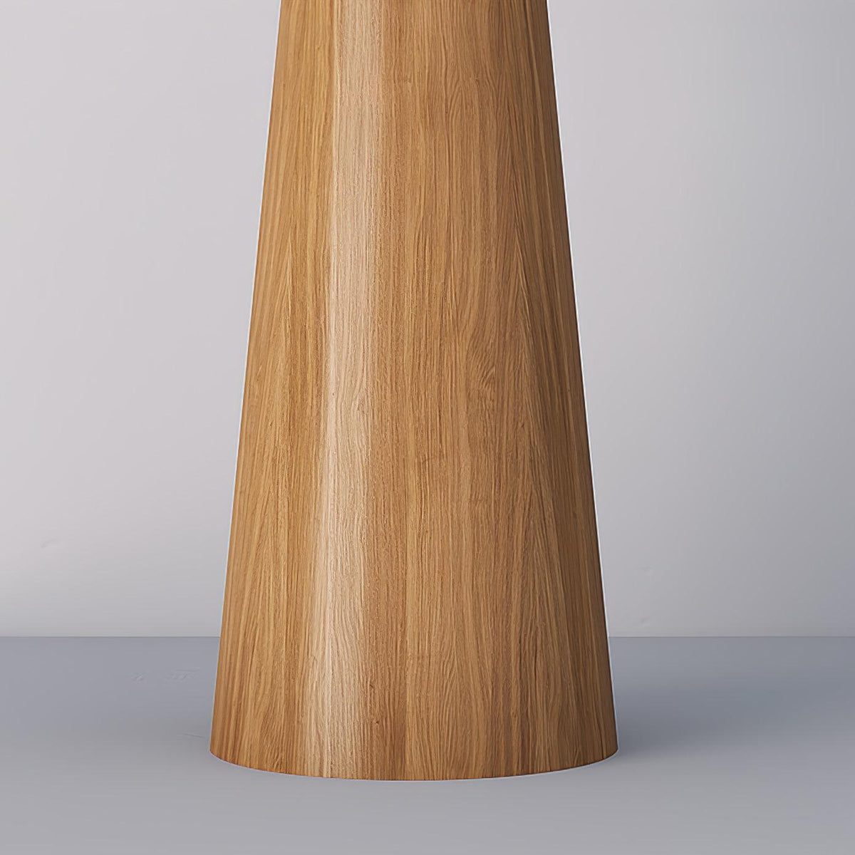 Apex Lampadaire en Bois Taperé